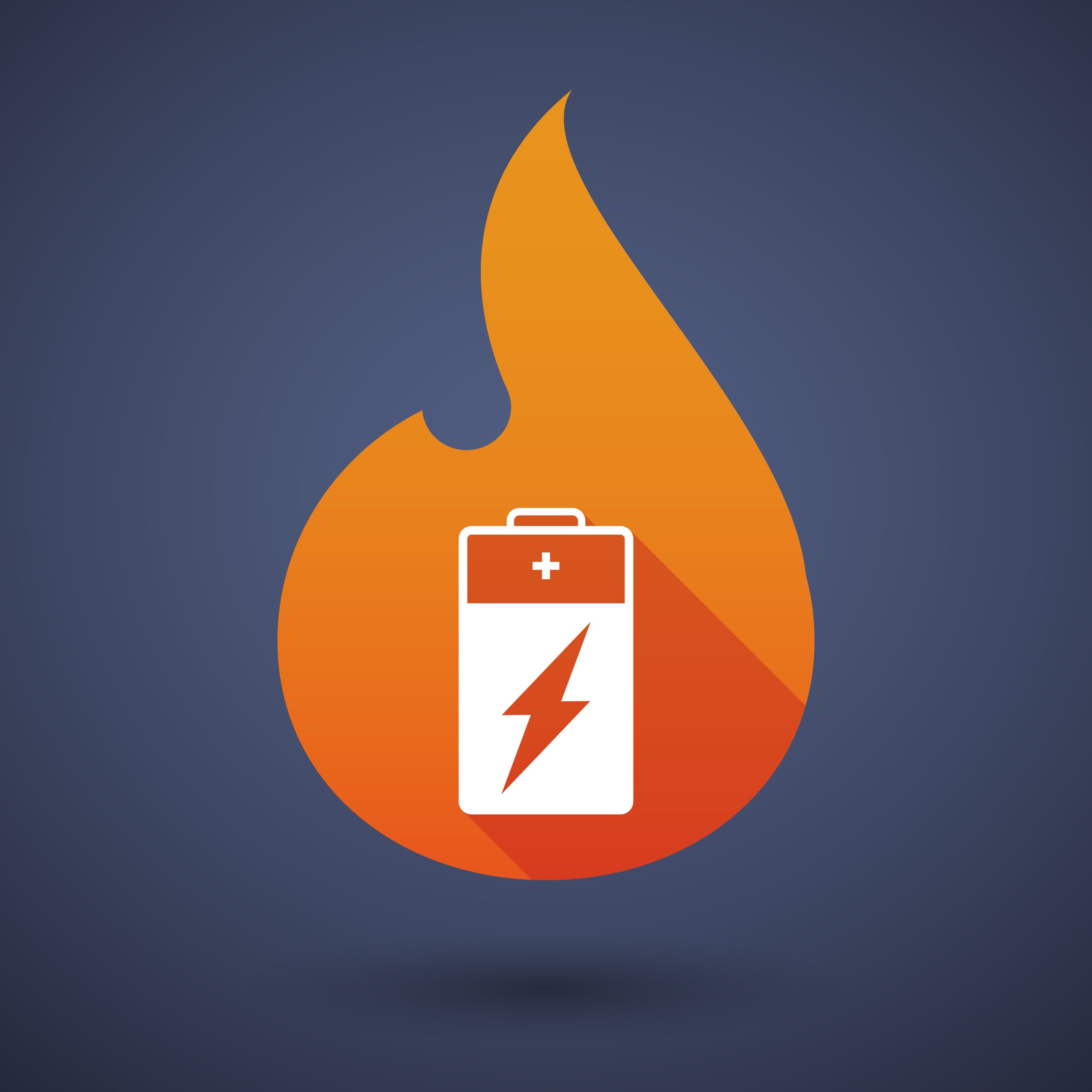 Lithium-ion battery fire