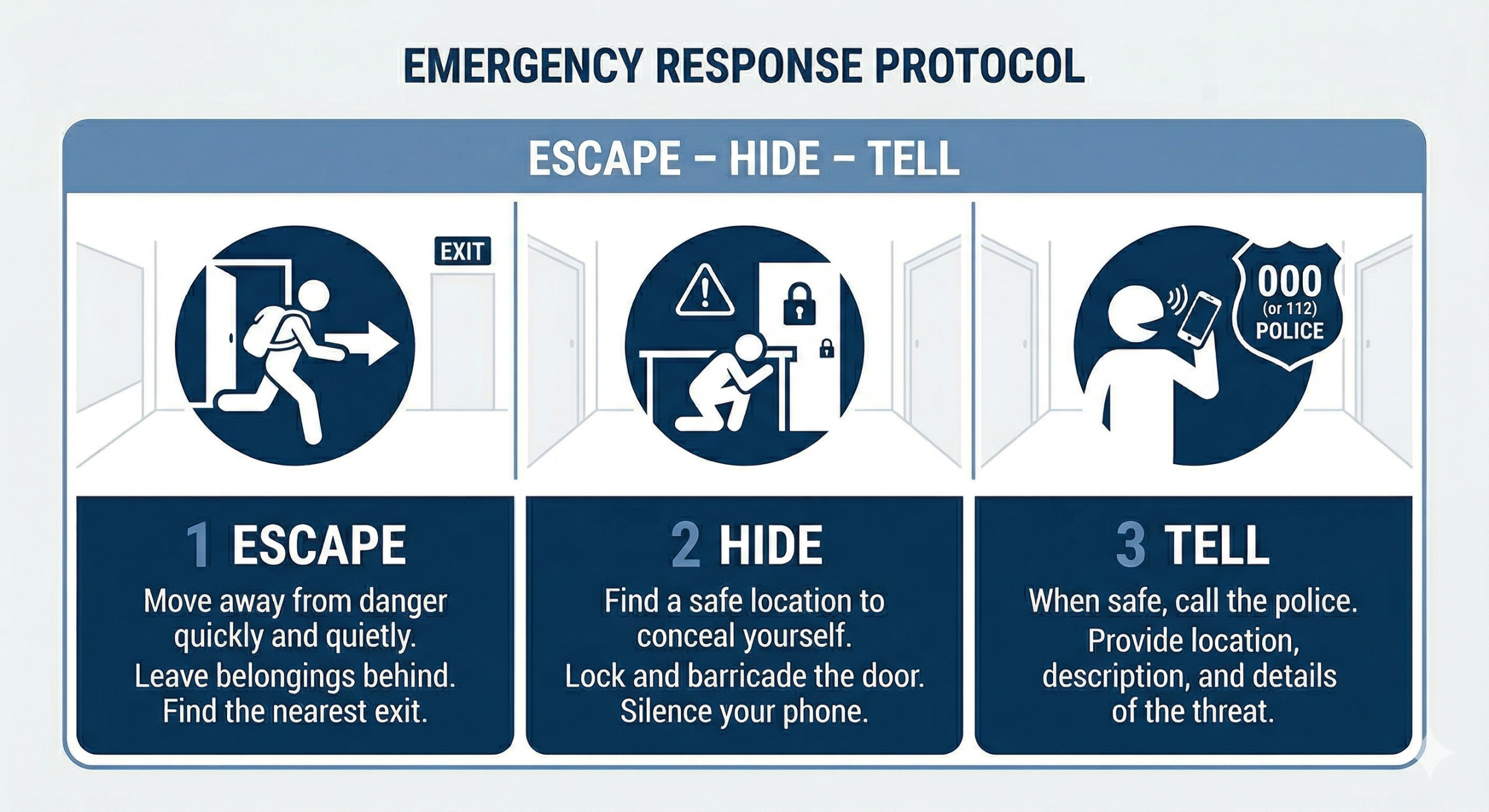 Escape Hide Tell